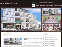 Tablet Screenshot of hotelvirenplaza.com